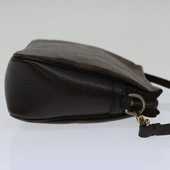 LOUIS VUITTON Damier Ebene Trousse Makeup Pouch N51982 LV Auth ep3875 - Picture 4 of 16